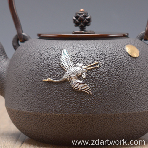 Japanese teapot suit Flying Goose